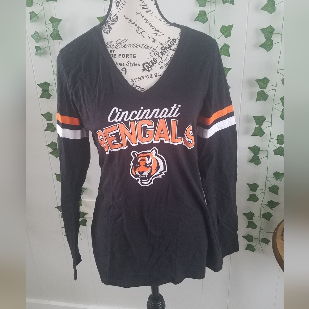 Long sleeve womens Cincinnati Bengals shirt
